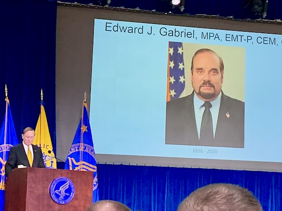 Edward John Gabriel memorial service photo
