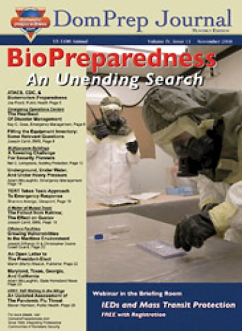 BioPreparedness - An Unending Search | DomPrep Journal