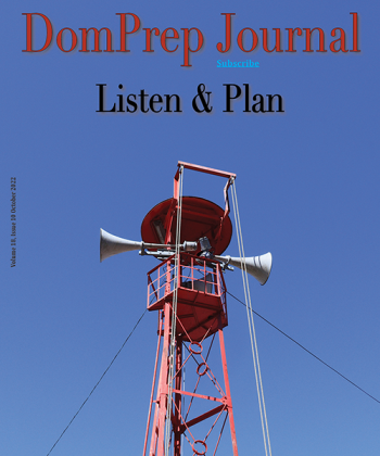 October 2022 | DomPrep Journal