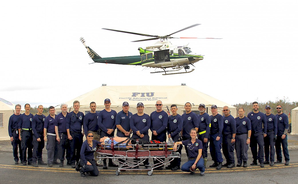 FIU-FAST Team members group photo, after conducting an austere environment exercise in the Everglades National Park, Miami, Florida (Source: Thomas Congdon, 10 December 2016).
