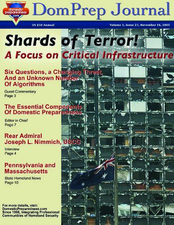 DomPrep Journal: Shards of Terror!  A Focus on Critical infrastructure, Volume I, Issue 23 | DomPrep Journal