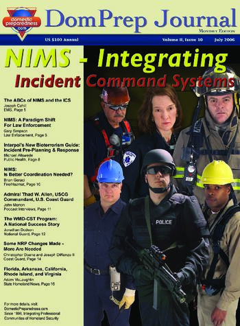 DomPrep Journal: NIMS - Integrating Incident Command Systems | DomPrep Journal