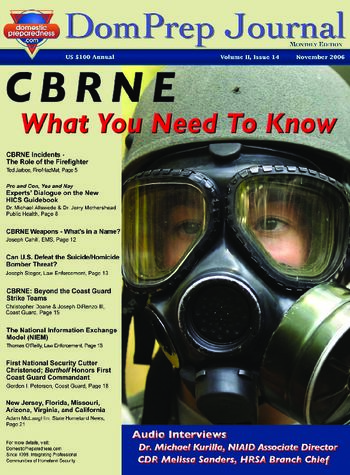 DomPrep Journal: CBRNE - What You Need To Know | DomPrep Journal