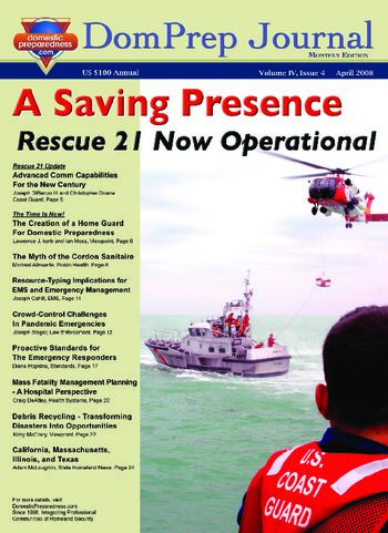 DomPrep Journal: A Saving Presence, Rescue 21 Now Operational | DomPrep Journal