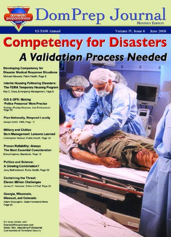 DomPrep Journal: Competency for Disasters, A Validation Process Needed | DomPrep Journal